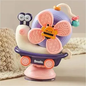 Snail Windmill Spinner Baby Toy